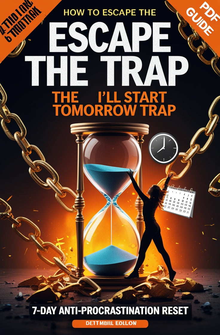 Escape the 'I'll Start Tomorrow' Trap: 7-Day Anti-Procrastination Guide